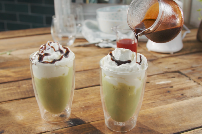 Guacaccino: Avocado Iced Coffee Frappe Recipe